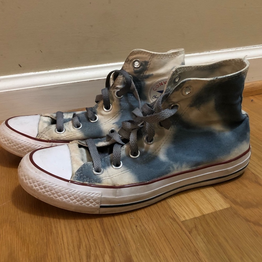 diy tie dye converse